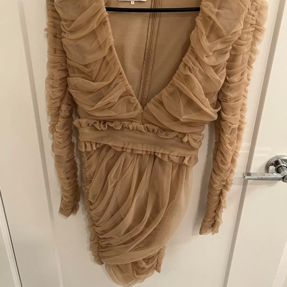 Ruched House of CB dress